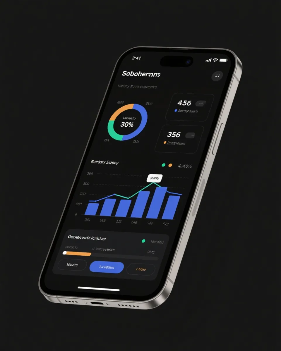 移动端数据示意